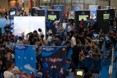 Foto ambiente Madrid Games Week Playstation