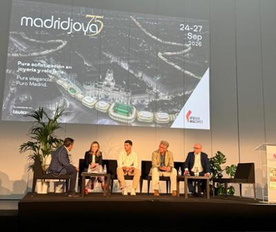 Julia González, directora de Madridjoya, en la mesa redonda del II Encuentro Nacional Formación–Empresa