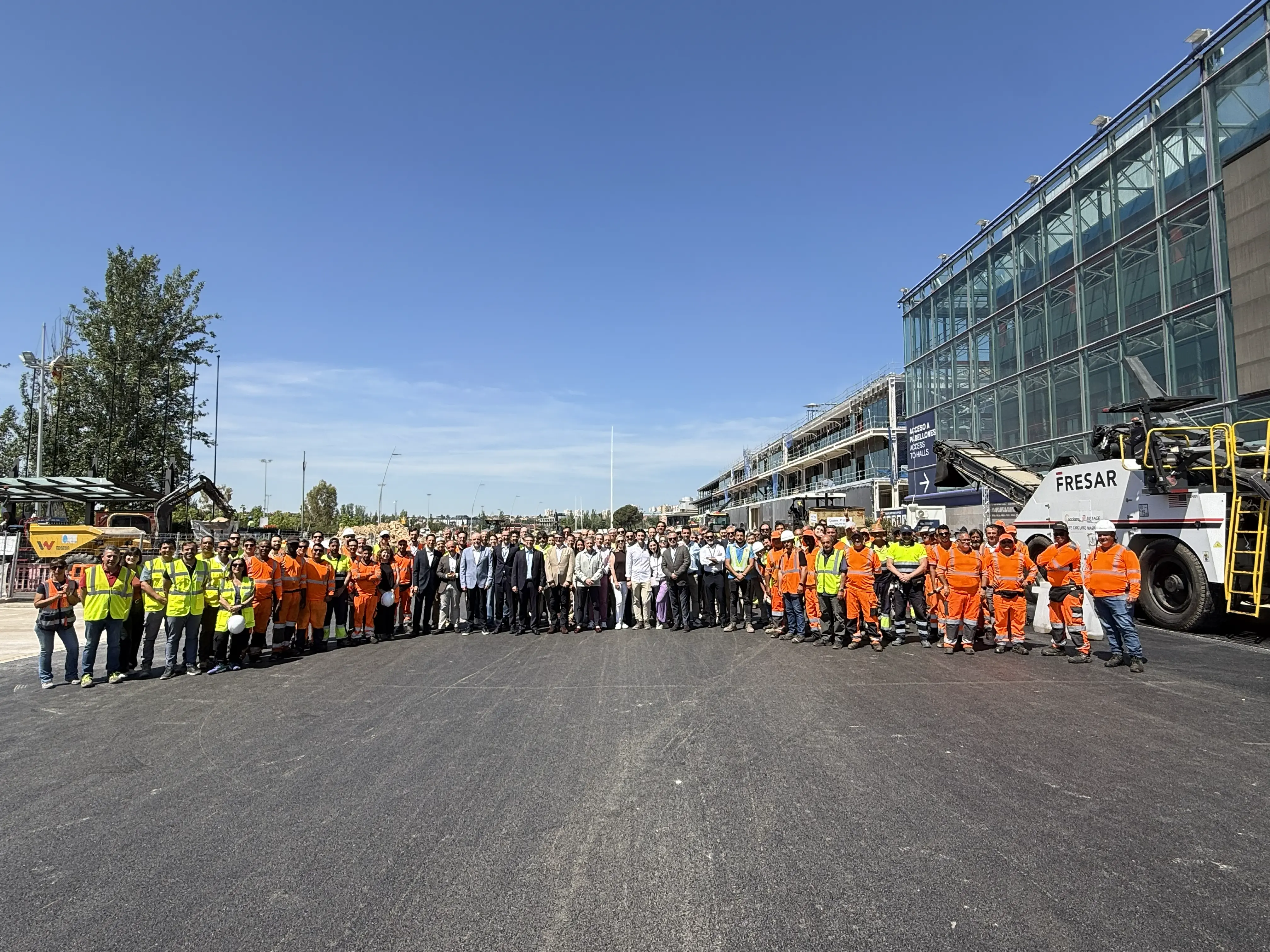 completion of the circuit's resurfacing | MADRING