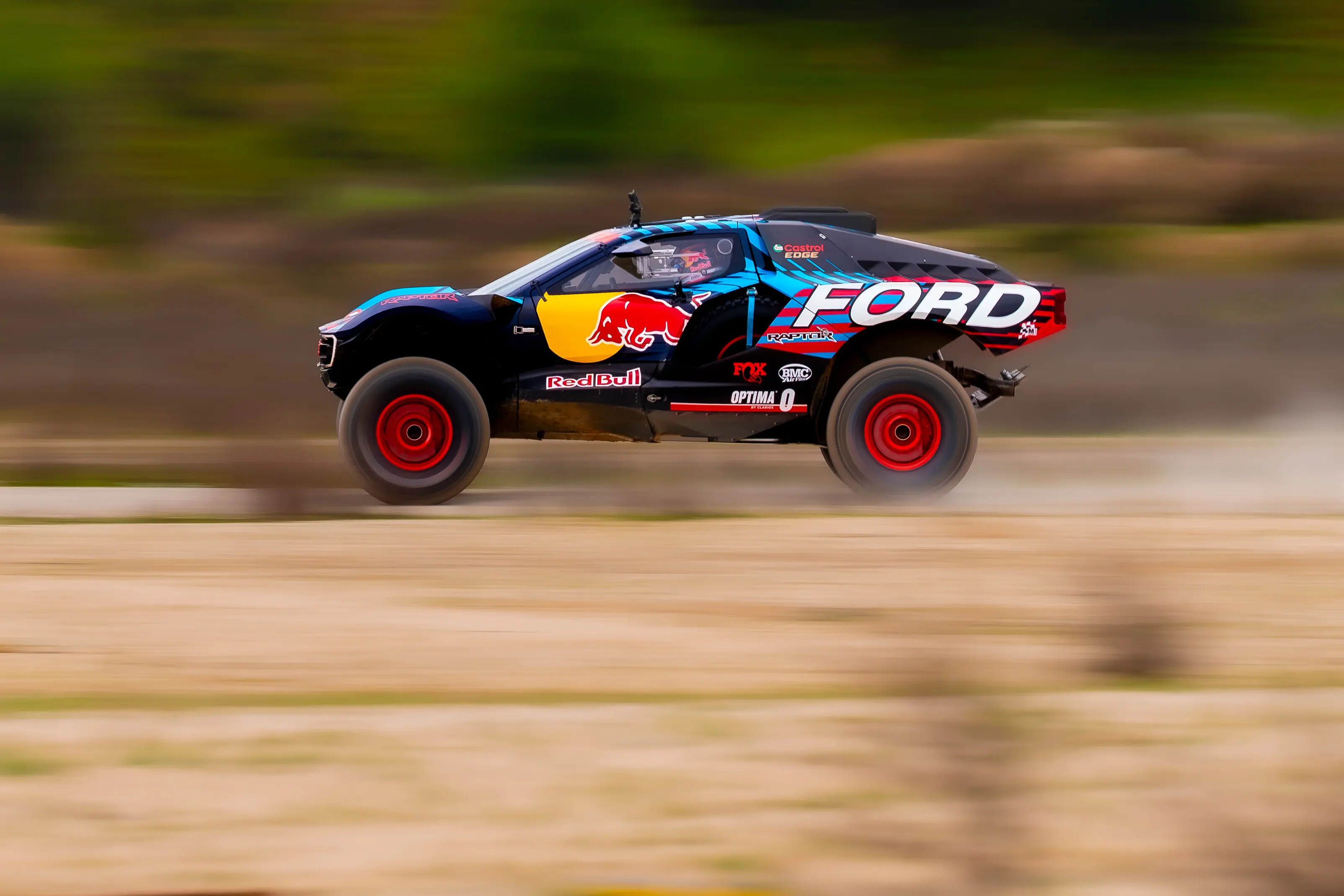Redbull en el circuito en MADRING