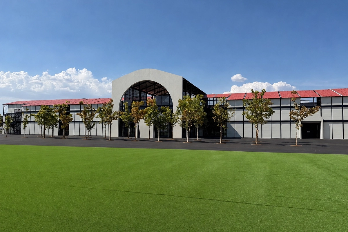 Exterior of the Club in MADRING