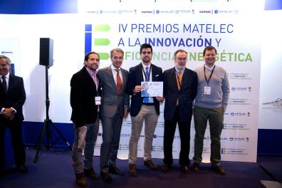 Recogida de premios a la Innovación
