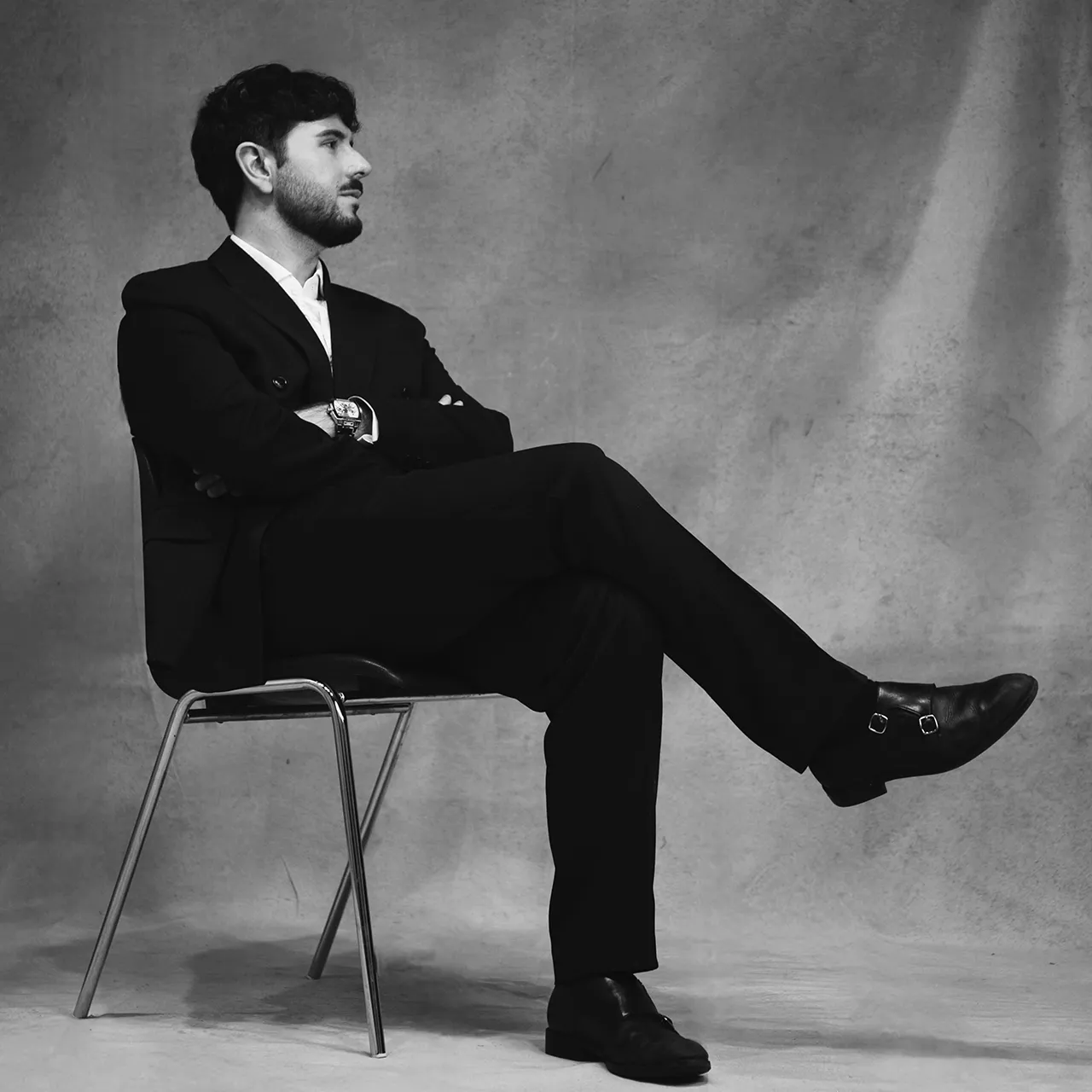 Antonio del Canto en Mercedes-Benz Fashion Week Madrid