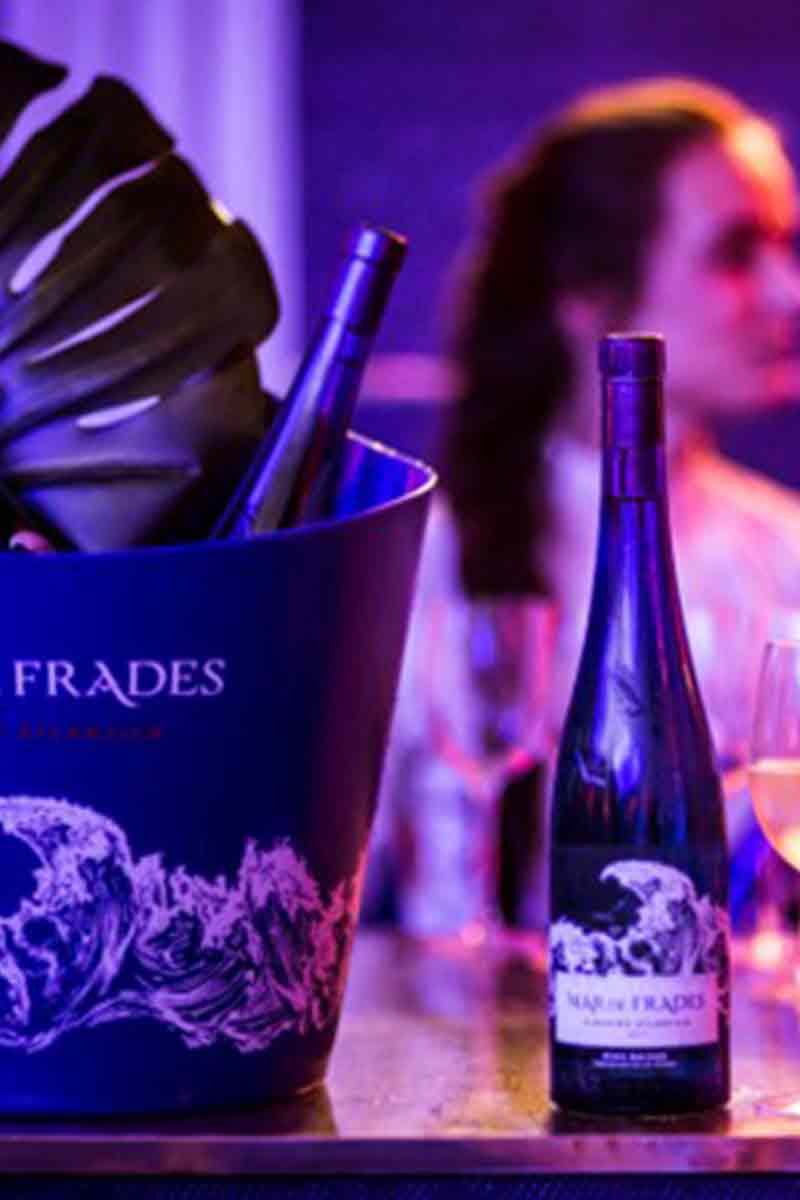 Botella y cubo de hielos de Mar de Frades