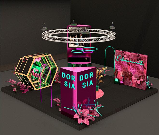Clínicas Dorsia stand