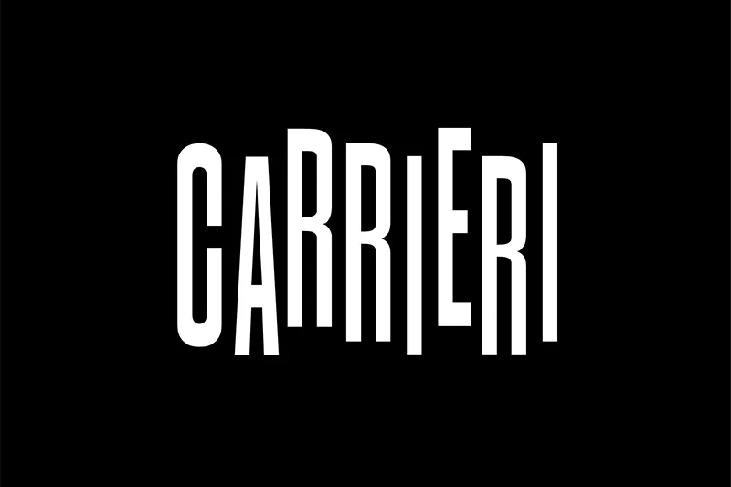 Logo CARRIERI en Mercedes-Benz Fashion Week Madrid