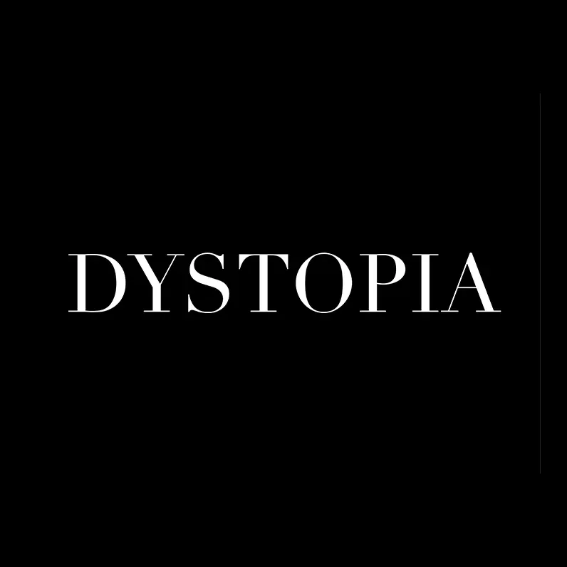 Logo DYSTOPIA en Mercedes-Benz Fashion Week Madrid