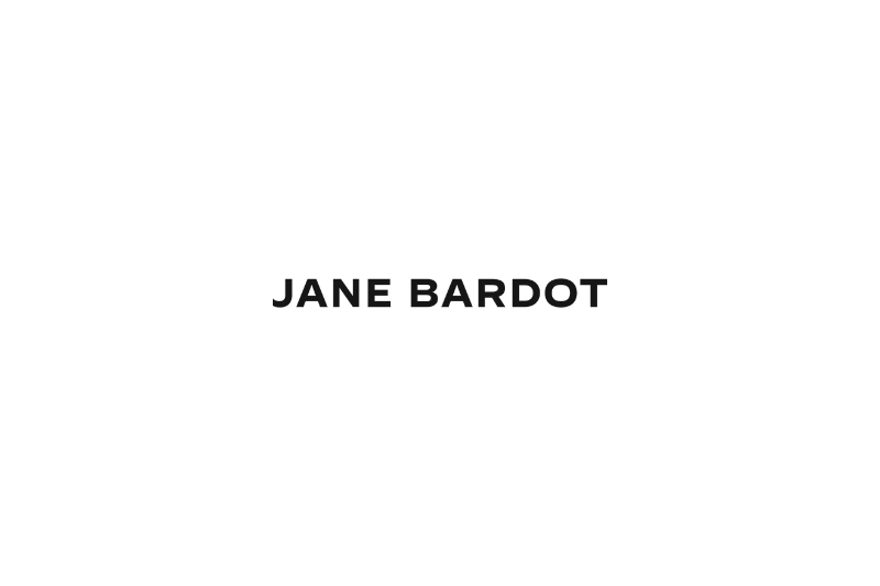 Logo JANE BARDOT en Mercedes-Benz Fashion Week Madrid