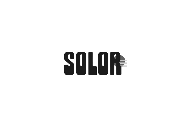 Logo SOLOR en Mercedes-Benz Fashion Week Madrid