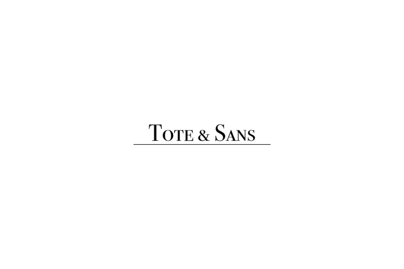 Logo TOTE & SANS en Mercedes-Benz Fashion Week Madrid