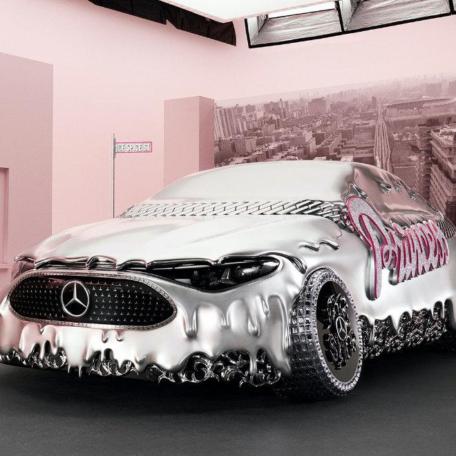 Todoterreno Mercedes-Benz de Cibelespacio en Mercedes-Benz Fashion Week Madrid