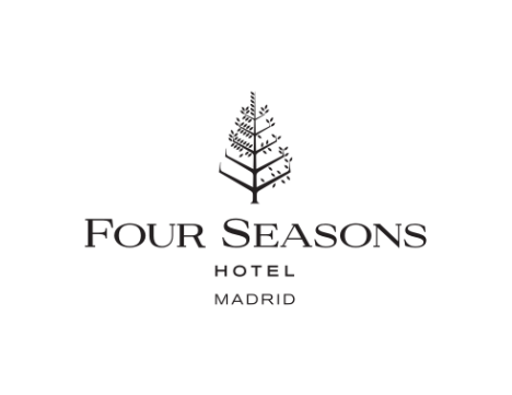 Logotipo Four seasons en Mercedes-Benz Fashion Week Madrid