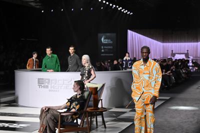 ambiente desfile Pablo Erroz febrero 2025