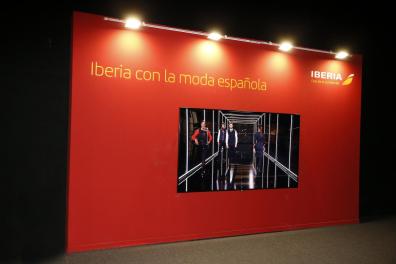 aspecto parcial stand IBERIA septiembre 2020