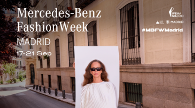 Blanca Suelves, imagen de la campaña del 40 aniversario de MBFWMadrid