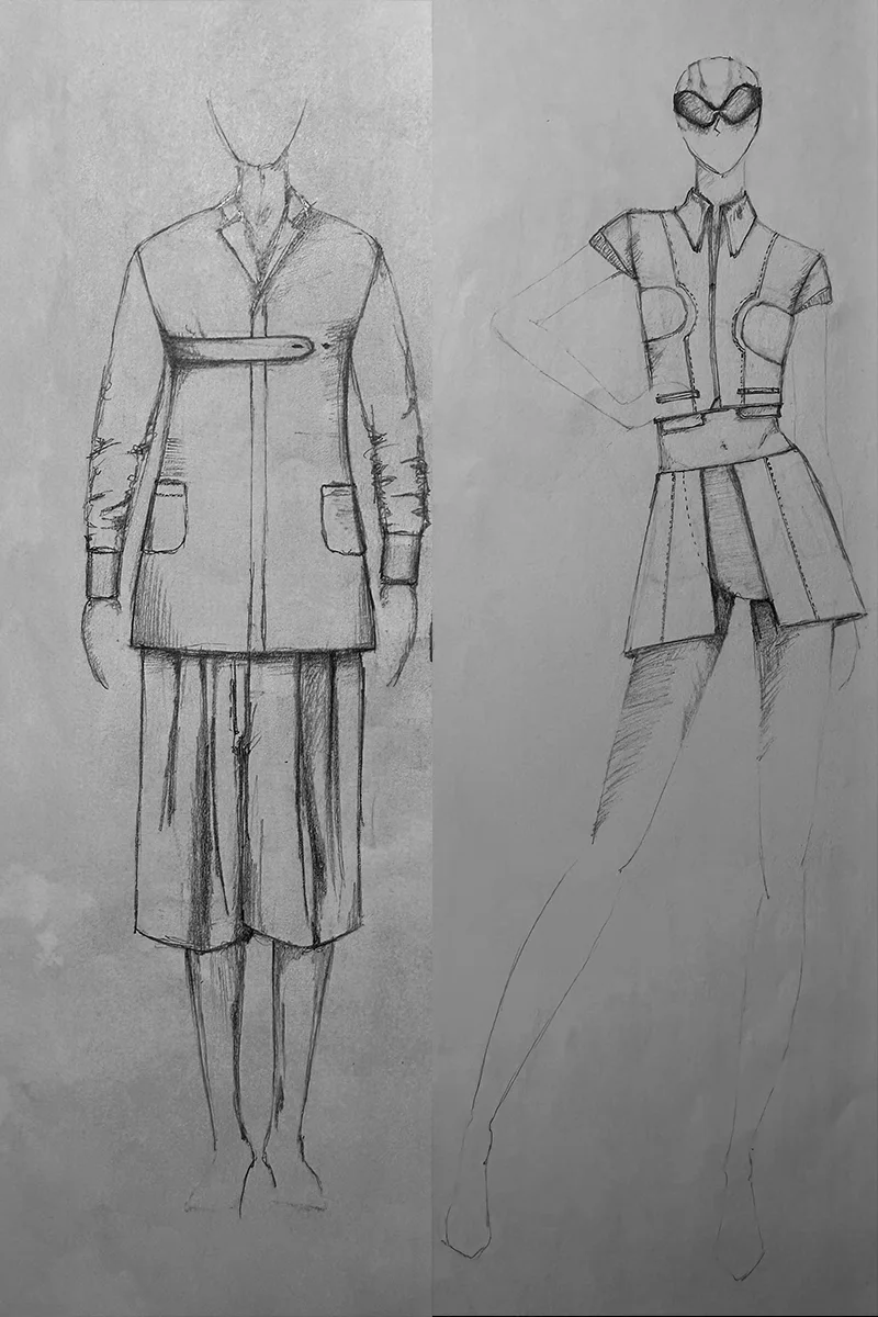 Elio Berhanyer draft at Mercedes-Benz Fashion Week Madrid