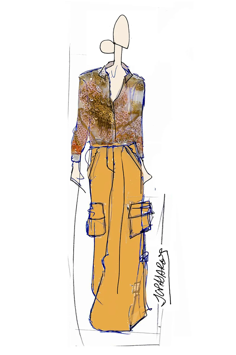 Boceto JCPajares en Mercedes-Benz Fashion Week Madrid