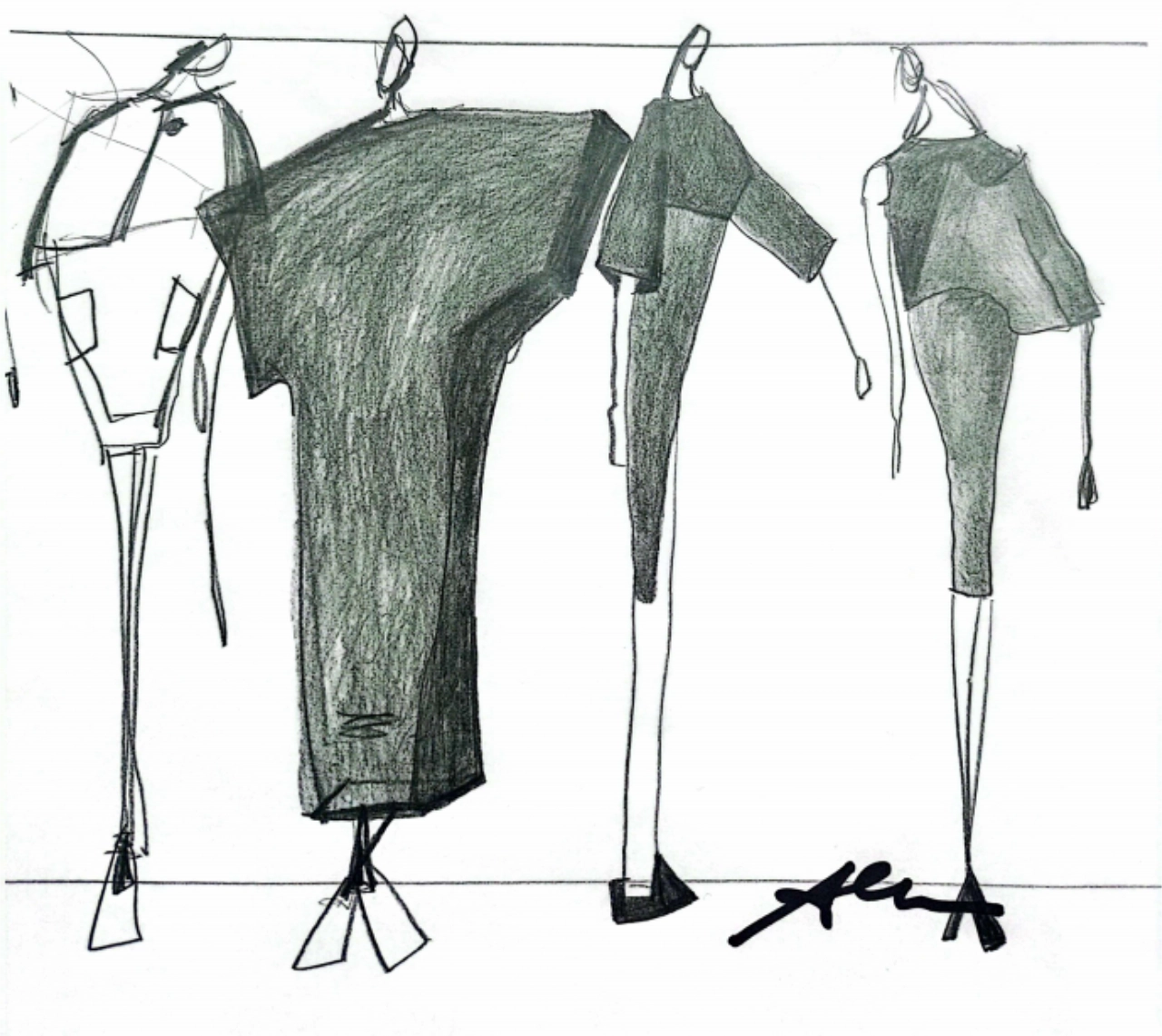 Schlesser draft at Mercedes-Benz Fashion Week Madrid