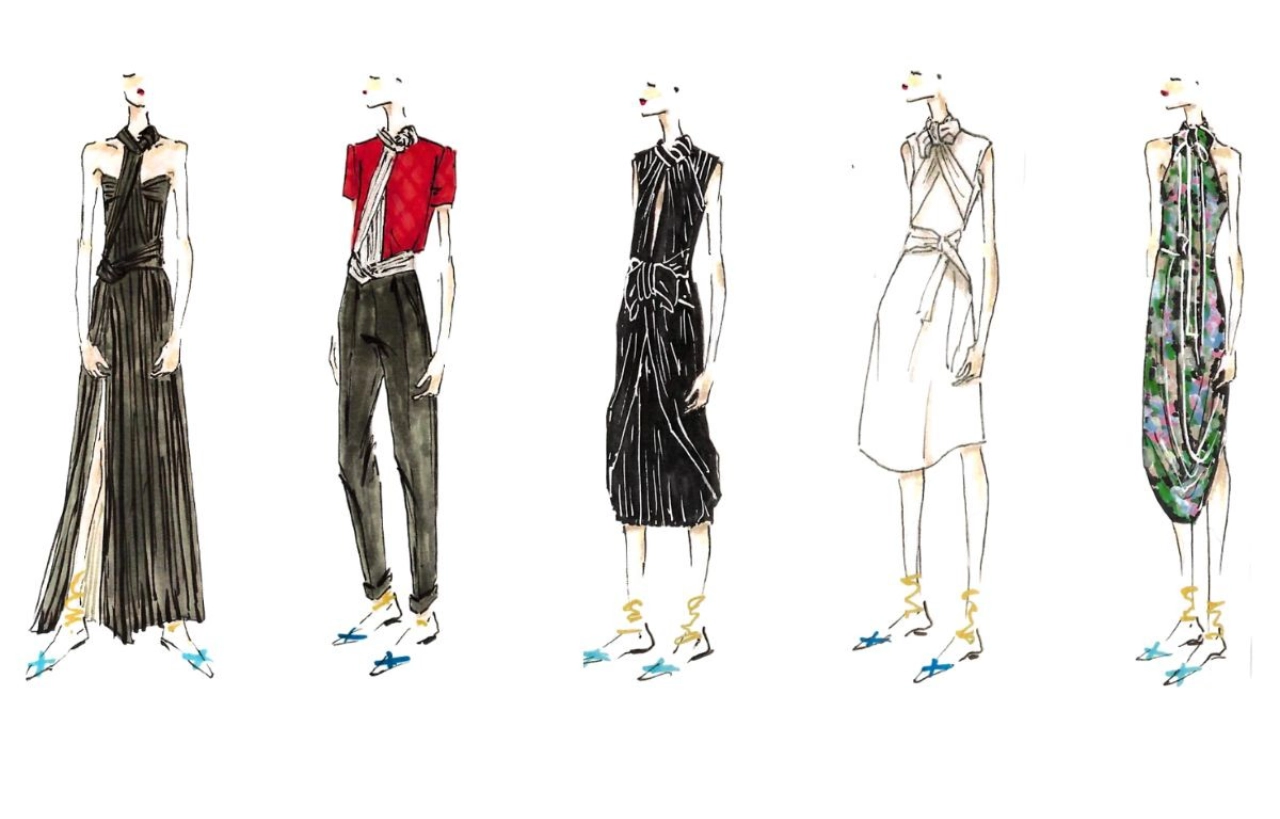 Boceto de Schlesser en Mercedes-Benz Fashion Week Madrid