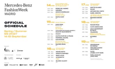 Calendario desfiles septiembre 2026