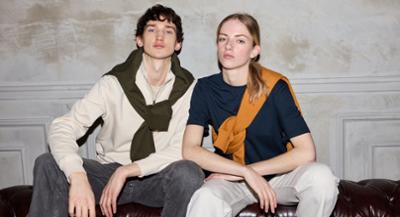 chica y chico con ropa de Organic Reworks