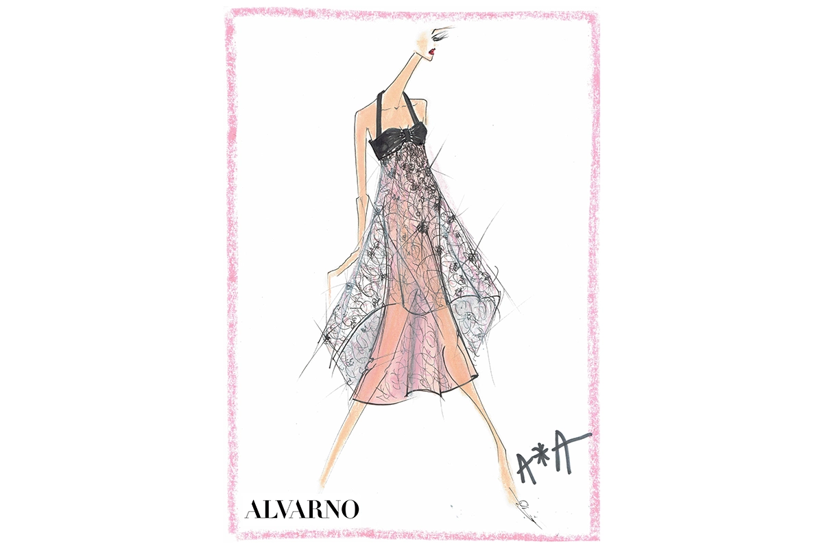 Alvarno collection at Mercedes-Benz Fashion Week Madrid