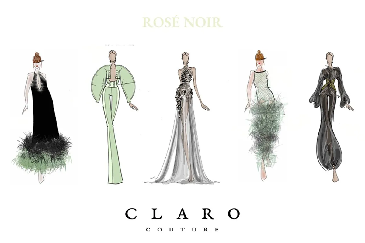 Claro Coulture collection at Mercedes-Benz Fashion Week Madrid