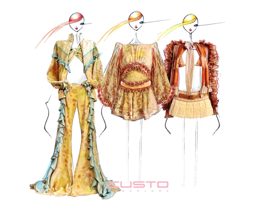 Colección Custo Barcelona en Mercedes-Benz Fashion Week Madrid