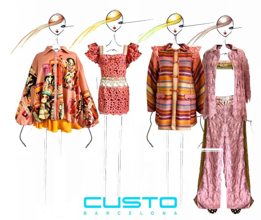 Colección Custo Barcelona en Mercedes-Benz Fashion Week Madrid