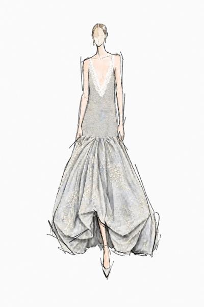 Odette Álvarez collection at Mercedes-Benz Fashion Week Madrid