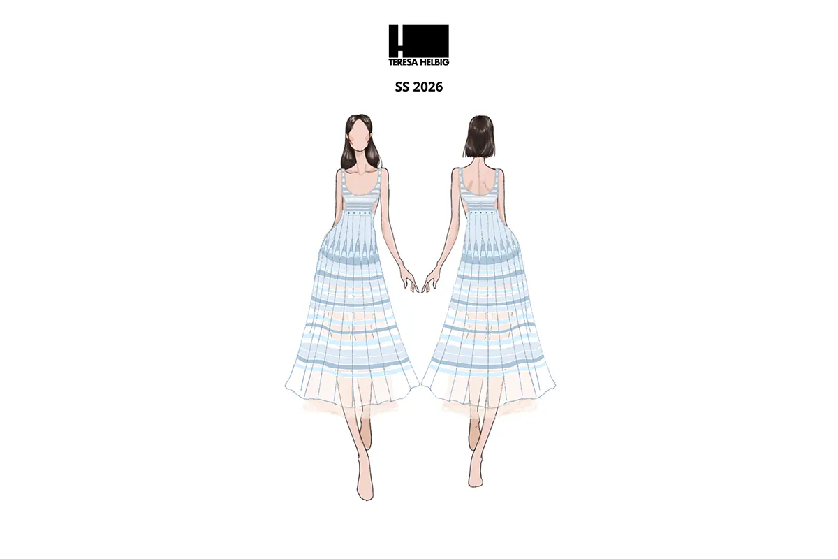 Teresa Helbig collection at Mercedes-Benz Fashion Week Madrid