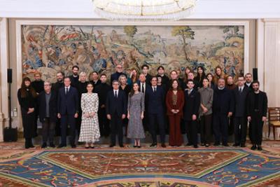 equipo directivo de Mercedes-Benz Fashion Week Madrid, así como a los diseñadores que formarán parte de la próxima edición de la pasarela