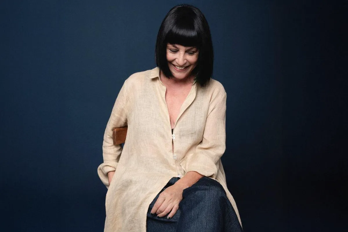 Fely Campo at Mercedes-Benz Fashion Week Madrid