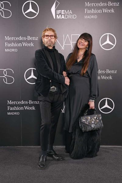 MBFWMadrid Party A/W 26/27 Paloma Álvarez y Juanjo Manéz de MALNE