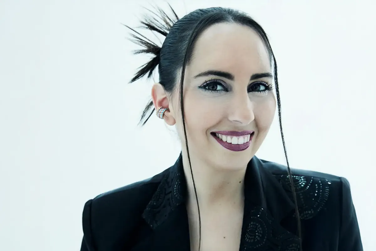 Paloma Suarez at Mercedes-Benz Fashion Week Madrid