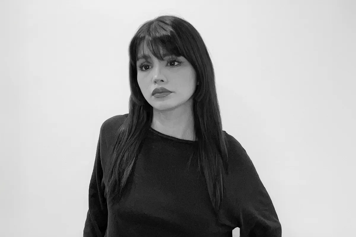 Karla Aguilar portrait at Mercedes-Benz Fashion Week Madrid