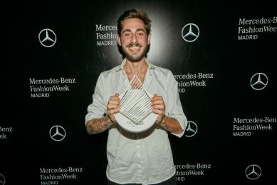 Robber Rodríguez, ganador de la 16ª edición de Mercedes-Benz Fashion Talent