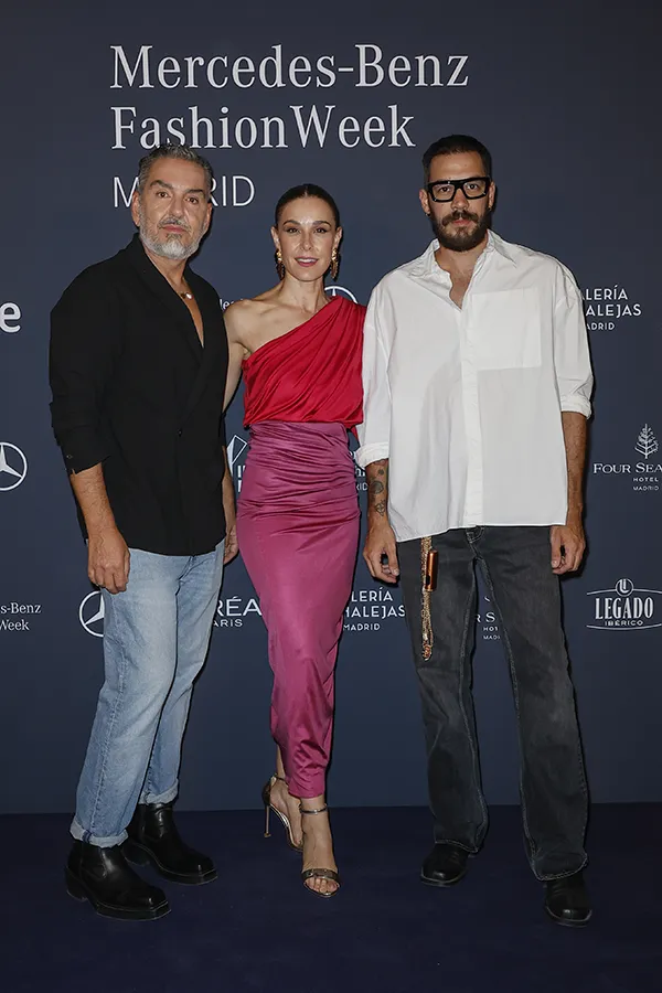 MBFWMadrid Party  S/S26 Juan Duyos, Raquel Sánchez Silva y Jose Bauti