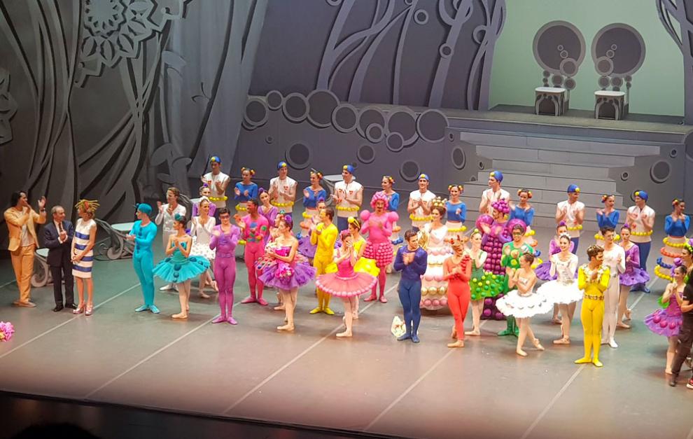 Agatha Ruiz de la Prada disena el vestuario del ballet La Bella Durmien