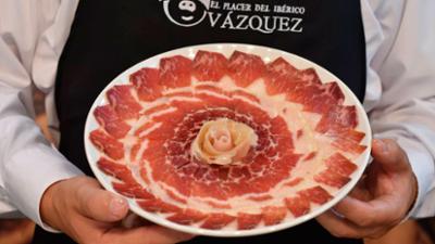 Plato de jamon