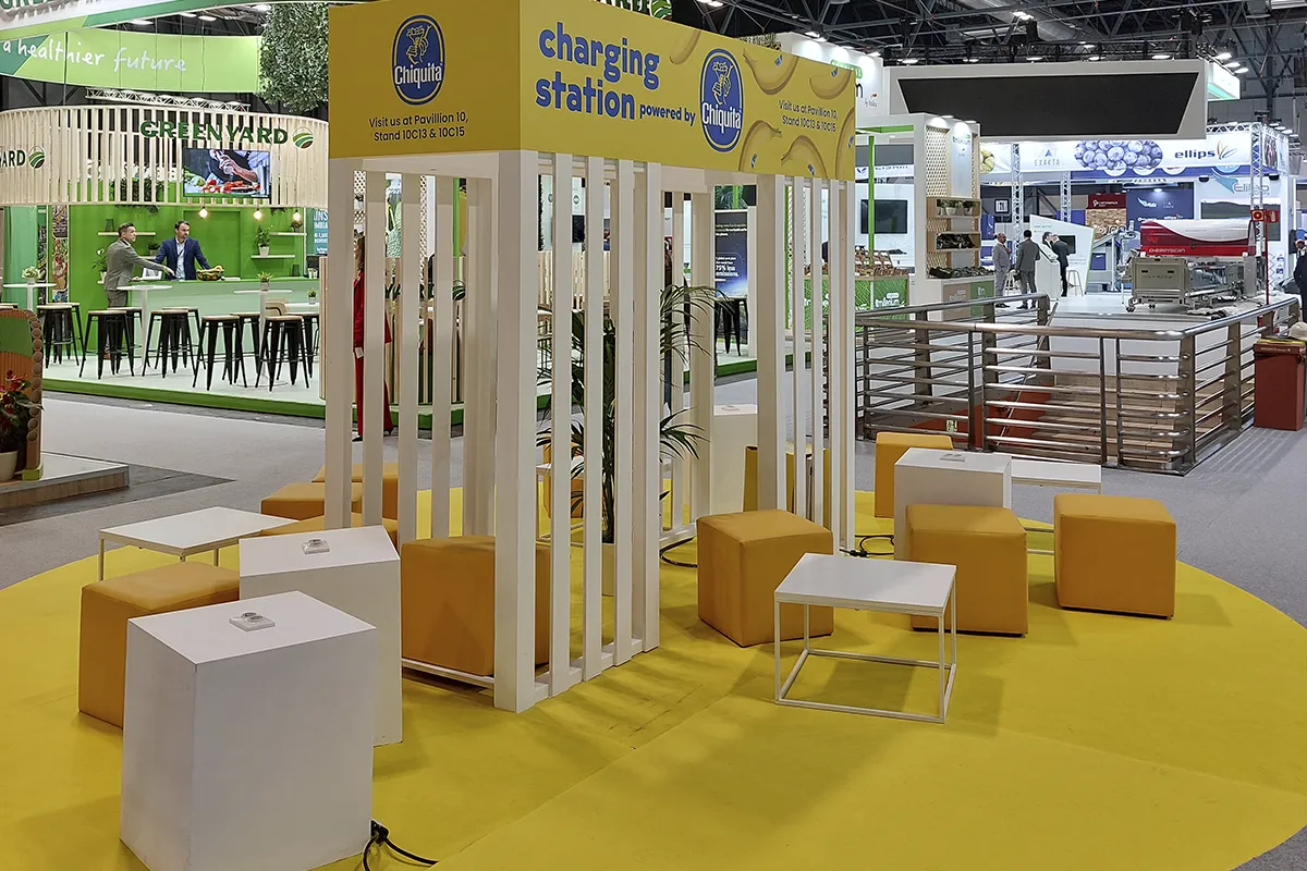 Relaxation chairs at Meat Attraction