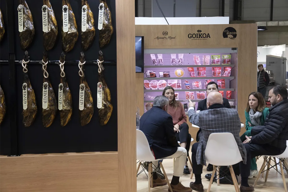 zona de expositor de meat attraction