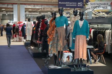 aspecto parcial stand MOMAD septiembre 2021