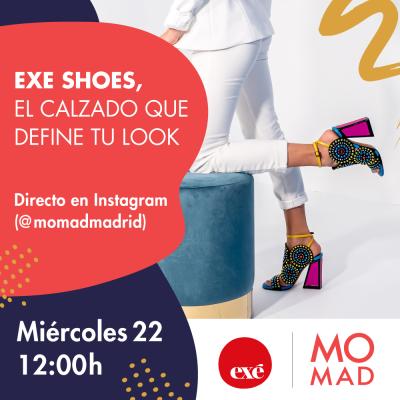 CARTEL EXE SHOES MIERCOLES 22 JULIO A LAS 12HORAS