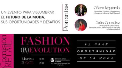 Cartel foro FASHION R(E)VOLUTION