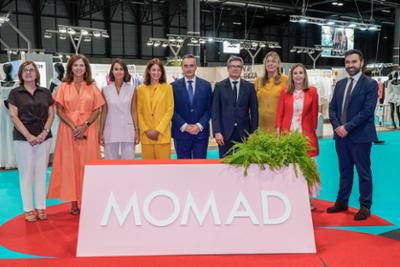 Imagen de los participantes en la inauguración de la feria MOMAD septiembre 2025