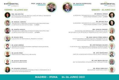 Program of conferences and speakers at EXPODENTAL Scientific Congress