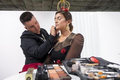 maquillaje en stand