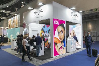 NAIL STAND AT THE LOOK 2021 SALON