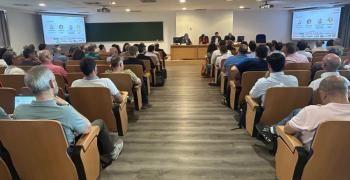 Attendees at the Tecnifuego conference in Malaga.